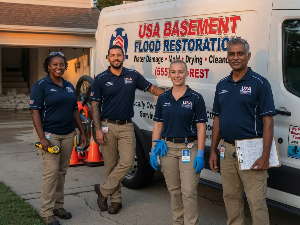 Basement Flood Cleanup company in Melvin, AL